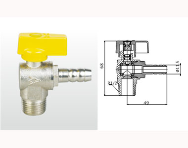 ͷ����ҹ�����¼��ڻ�ͭ��ʽ�ӹ�ȼ���򷧽ṹͼ