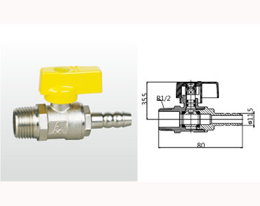 ��ͭ�����ƽӹ�ȼ���򷧽ṹͼ