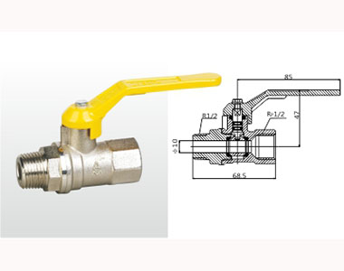 ��ͭ��������ȼ���򷧽ṹͼ