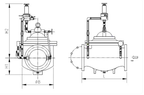 ͷ����ҹ�����¼���йѹ/��ѹ��9500X�ṹͼ